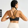 Sutiã Esportivo de Alta Intensidade para Mulheres, à Prova de Choque e Anti-Queda, Colete de Yoga para Seios Grandes, Sutiã Fitness All-In-One para Corrida e Treinamento