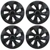 Adequado para Tampa de Cubo de Roda Tesla Model Y Capa de Pneu 19 polegadas Borda Ciclone Anel Protetor Decorativo Tampa Borda de Acabamento