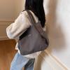 Bolso de mujer al por mayor, de lona, de gran capacidad, moderno y de moda, estilo coreano, retro, sencillo, informal, cruzado.