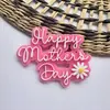 Decoração de Bolo Dia das Mães Feliz Estilo Ins Transfronteiriço Margarida Acrílica Camada Dupla Suprimentos para Festa Decoração de Confeitaria