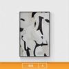 Pintura decorativa para sala de estar estilo Sili minimalista fondo de sofá pintura colgante textura arenisca abstracta pintura grande de piso Alto sentido