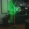 Venta al por mayor de fábrica LED simulación luz de palmera exterior impermeable 1.8 m cocotero luces decorativas para parque patio
