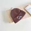 Gorro de Lana Infantil de Perro Salchicha Coreano Otoño e Invierno Niños y Niñas Bebé Dibujos Animados Gorro Tejido Personalizado Moderno Gorro al por Mayor