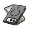 Adequado para iPhone Duo Skin-Feel Dobradiça Magnética Capa de Telefone Integrada Apple Duo Dobrável Esquerdo e Direito Capa Protetora Fábrica