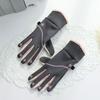 Guantes para Primavera, Otoño e Invierno, Cálidos para Hombres y Mujeres, Forrados de Felpa, Cálidos, Antideslizantes, Forrados de Felpa, A Prueba de Frío, Guantes de Ciclismo Cálidos para Otoño e Invierno con Pantalla Táctil