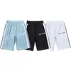 Shorts Casuales Deportivos de Moda Palm Angels Palm Couple para Hombres y Mujeres Rectos Elásticos de Calle Pantalones de Cinco Puntos