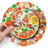 50 Piezas de Pegatinas de Muñeca Juguete de Moda Zanahoria Mojo, Pegatinas Decorativas Impermeables del Primero de Mayo