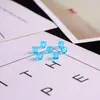 20 cuentas cuadradas de cristal de vidrio con agujero recto materiales de accesorios hechos a mano para bricolaje cadena de teléfono móvil transfronterizo una generación de pelo