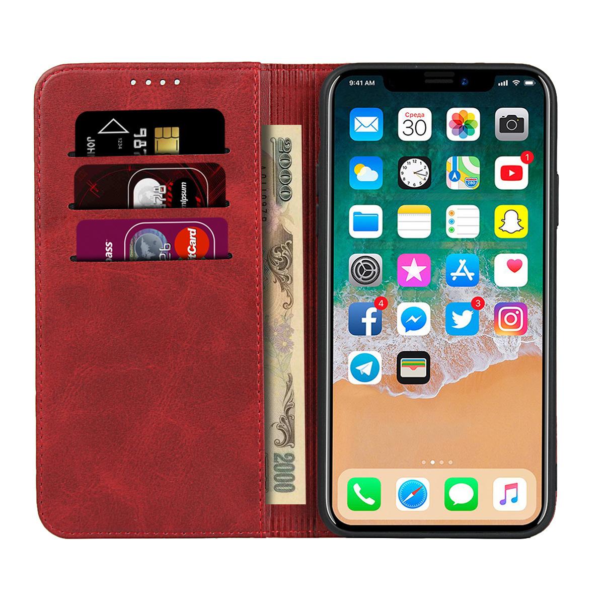 iPhone XI 小牛纹皮套