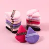 Esponja de maquillaje triangular suave para polvos de maquillaje en stock gancho de maquillaje esponja de maquillaje para principiantes portátil esponja de miel al por mayor