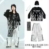 Ropa de Calle de Hip Hop de Moda para Niños Ropa de Rendimiento para Niños Ropa Infantil de Hip Hop Otoño Invierno Marca de Moda Traje de Rendimiento Conjunto Fresco y Atractivo