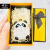 Llavero de Luz Nocturna de Panda Durian de Juego de Moda Adornos de Modelo Hechos a Mano de Muñeca Durian Colgante de Muñeca Durian