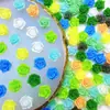 Nuevas y versátiles decoraciones para uñas color sólido y rosa, con diseños de flores primaverales tridimensionales y delicadas, perfectas para esmalte de uñas, aretes y adornos de resina.