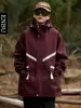 Chamarra con capucha para exteriores estilo montaña de otoño para hombre, adecuada para hombres y mujeres, chamarra casual versátil para parejas