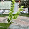 Fabricante de Flores Artificiales para Bodas Verdes Hortensia Verde Rosa Rocío de Golondrina Loto Bola de Cebolla Decoración Suave para Bodas Flor Artificial al por Mayor