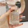 Frasco Dispensador de Perfume de Alta Qualidade 100ml Grande Capacidade Borrifador de Rosca Frasco Vazio 50ml Portátil Pressão Frasco de Reposição