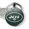 Venda Quente Transfronteiriça NFL Time Pedra Preciosa 32 Logos de Equipe de Futebol Americano NFL Pingente Anel em Relevo Pingente de Chaveiro