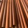 Palo de Palosanto Rojo Palo Redondo de Madera Palo Sólido de Madera Palo de Madera Dura Material Hecho a Mano para Bricolaje Baqueta Palo de Artes Marciales Palo de Tai Chi Palo de Disco