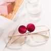 Nuevos Pendientes Estilo Coreano Otoño e Invierno, Pendientes Cálidos de Felpa, Pendientes Sencillos de Botón de Terciopelo Moda Retro, Venta al por Mayor