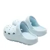 Sandalias perforadas de suela gruesa con soporte para el arco, modelo nuevo de verano 2026, antideslizantes, transpirables, con sensación de pisar heces, pantuflas de tacón negativo de EVA para mujer