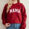 Camisa Impresa para Mamá Nueva Europea y Americana 2025 Top para el Día de la Madre Moda Femenina Cuello Redondo