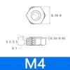 Tuerca de soldadura hexagonal DIN929 de acero inoxidable 304, sin punto de esquina, sin tuerca de unión soldada, sin tapa de tornillo de base M3-M12