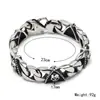 Pulsera de acero de titanio punk con calavera triangular de personalidad retro, pulsera brillante de moda punk hip hop de tendencia en Instagram