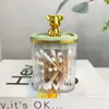 Caixa de Armazenamento de Fio Dental de Alta Qualidade e Cotonetes de Maquiagem, Porta-Palitos de Dente de Luxo Leve, Recipiente de Vidro Criativo Personalizado de Alta Qualidade para Palitos de Dente Doméstico