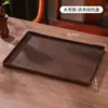 Lavatório Retangular de Hotel Pousada Bandeja de Plástico Porta Copo de Água Armazenamento Banheiro Quarto de Hóspedes Restaurante Sala de Jantar Bandeja de Chá Bandeja