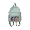 Mochila Transparente Mini Linda Estilo Japonés Bolsa Pequeña para Snacks Mochila Escolar Pequeña para Estudiantes Niñas de Secundaria