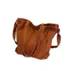 Bolso de Lona de Pana Nuevo para Mujer, Gran Capacidad para el Viaje Diario, Bolso de Hombro para Clase Estudiantil, Bolso Cruzado Simple para el Trabajo