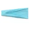 Faixa de Cabeça Esportiva para Corrida e Fitness para Homens e Mulheres Yoga Absorvente de Suor Antiperspirante Faixa Lenço de Cabeça Elástico Lenço de Cabeça de Cor Sólida Faixa de Cabeça de Aba Larga