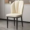 Cadeira de jantar nórdica para casa moderna minimalista com encosto cadeira de luxo leve para restaurante assento macio cadeira para mesa de jantar de hotel banqueta para escrivaninha