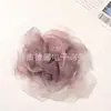 Acessórios de Flor de Organza com Glitter Fino Estética de Nuvem Colorida Ins Acessórios de Roupa DIY Acessórios de Cabelo Flores para Sapatos Enfeites de Broche Acessórios de Merceria