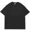 Camiseta de Manga Corta, Limpia y Elegante, Sencilla y a la Moda, Top Holgado Estilo Americano, Versátil para Verano, Cuello Redondo, Estilo Masculino