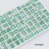 Cristal Dongzhou 8*10 Rocas Medianas Azúcar Cristalizado Pedrería para Uñas Rectangular Ángulo Recto Cubo de Azúcar Fondo Puntiagudo Brillante Vidrio K9 Accesorios para Uñas