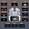 Nuevo Auricular Bluetooth A9 Pro de Huaqiangbei con Pantalla a Color Bluetooth Headset Tws Touch Anc Reducción de Ruido de 2, 3, 4 y 5 Generaciones
