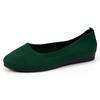 Zapatos casuales nuevos de otoño, zapatos de mujer de comercio exterior, tallas grandes, planos, de color sólido, con superficie de malla transpirable, zapatos de exterior de Europa y Estados Unidos.