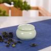 Mini tarro de té de cerámica polvo fragante bálsamo tarro sellado tamaño pequeño tarro de almacenamiento empaque de pastillas caja vacía logo imprimible