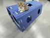 Túnel e Ninho Multifuncional para Gatos, Pode Ser Usado para Deitar e Brincar, Passagem em Túnel para Pets, Brinquedo Interativo para Gatos Aliviarem o Tédio