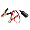 Cable de alimentación para batería de coche con pinzas de cocodrilo a toma de encendedor de cigarrillos, cable de prueba para reparación de automóviles, equipo para vehículo, cable de alimentación externa