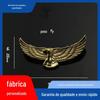 Fivela de carteira de pano voador de águia de latão ao vivo online celebrante couro bagagem roupas cinto fivela decorativa joias atacado