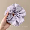 Scrunchies de Cabelo Exquisitos de Alta Qualidade para Mulheres 2026 Novo Estilo Coreano Elástico Extra Grande Acessórios de Cabelo em Cores Vintage