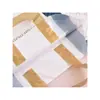 Bolsa de compras pequeña de plástico para ropa fresca de hombre y mujer, bolsa de mano para cosméticos, regalo, bolsa de plástico pe impresa de mano