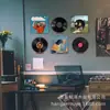 Estante de Madera para Almacenamiento de Discos de Vinilo Montado en Pared Estante para Colección de CDs y Discos de Vinilo Estante de Exhibición de Álbumes de Discos Estante Organizador de Libros