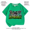 Ropa Nueva de Zoonomaly para Niños, Algodón Transpirable de Manga Corta, Tops de Nicho para Niños, Modernos