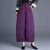Nuevos Pantalones Anchos Cortos de Moda Estilo Chino 2026 Otoño Nueva Llegada Estilo Old Money Holgados Adelgazantes de Nueve Puntos Casuales