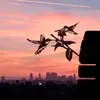 Suministro Transfronterizo de Estación Independiente Silueta de Pájaro Búho Colibrí Pájaro Carpintero Petirrojo Serie Silueta de Pájaro Enchufe para Jardín