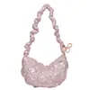 Bolsa de Nube Estilo Coreano 2023 Nueva Moda Ins Nicho Bolso de Hombro tipo Dumpling Bolso Cruzado Casual de Moda