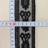 Renda Bordada de Seda Leite Renda de Malha Renda Lolita Punho Saia Renda Malha Renda de Seda Leite